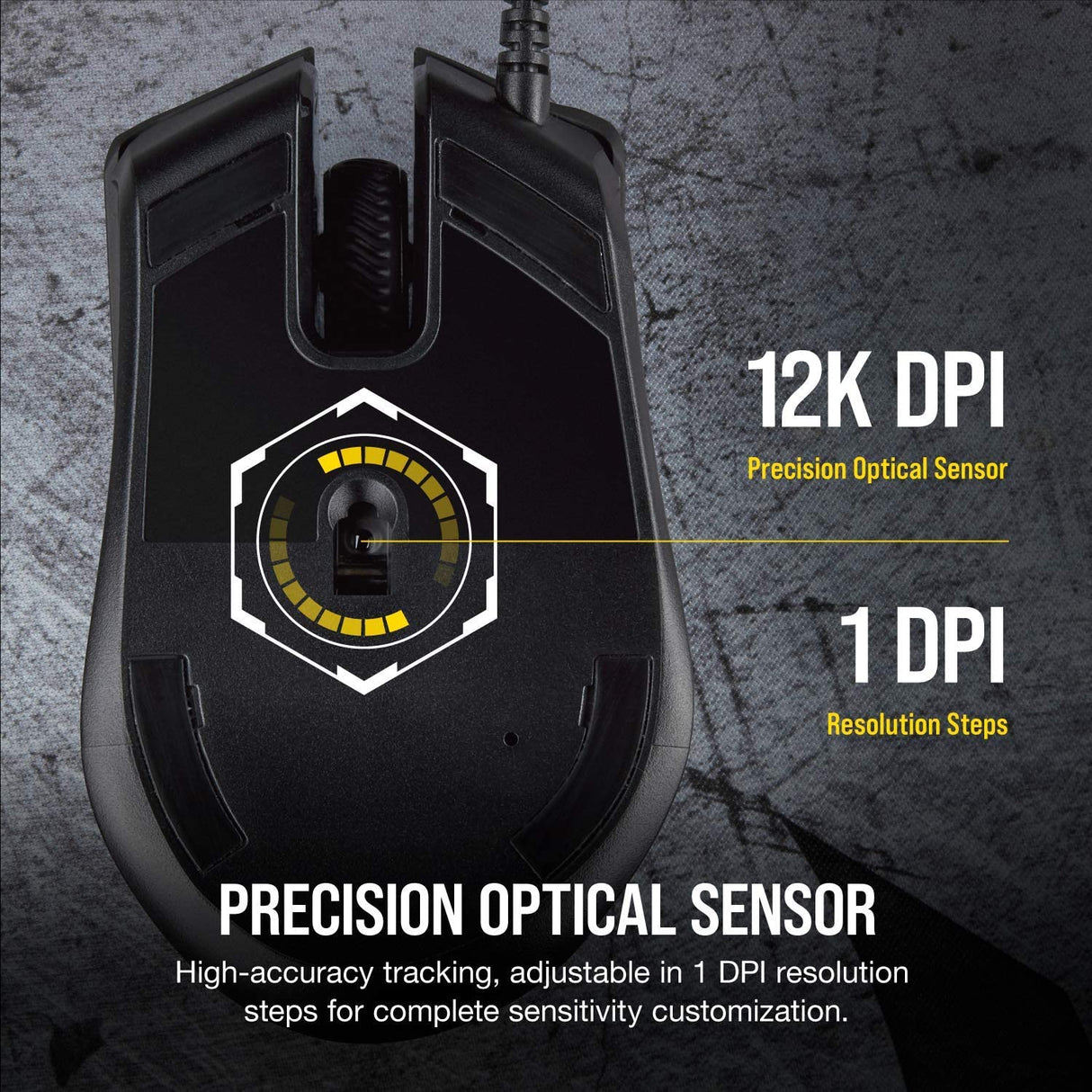 Corsair Harpoon PRO - RGB Gaming Mouse - Lightweight Design - 12,000 DPI Optical Sensor, Wired Pro