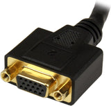 StarTech.com DVI I to DVI D and VGA Splitter, 8in, Wyse Compatible, DVI Video Splitter Cable for Dual Monitor Setup (DVI92030202L) DVI-I to DVI-D and VGA