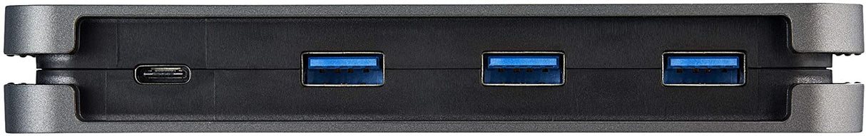 Startech 4 Port USB C Hub - 3X USB-A/1x USB-C - 5Gbps USB 3.0 Type-C Hub (3.2/3.1 Gen 1) - Bus Powered - Portable USB-C to USB-A Adapter Hub - 11.2" (28.5cm) Cable w/Cable Management (HB30CM3A1CB)