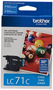 Brother(R) LC71C Cyan Ink Cartridge