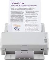 Fujitsu SP-1120N Price Performing, Network Enabled Color Duplex Document Scanner with Auto Document Feeder (ADF) SP-1120N Network Scanner (20 ppm)