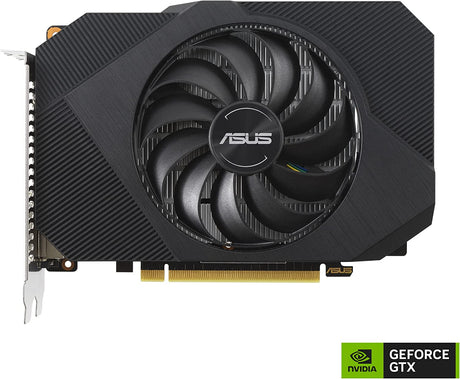 ASUS Phoenix NVIDIA GeForce GTX 1650 OC Edition Gaming Graphics Card (PCIe 3.0, 4GB GDDR6 Memory, HDMI 2.0b, DisplayPort 1.4a, DVI-D, Dual Ball Fan Bearings, Auto-Extreme)