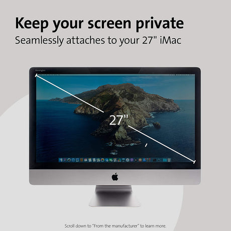 Kensington iMac Privacy Screen for iMac 27" (K50723WW) iMac 27 inch