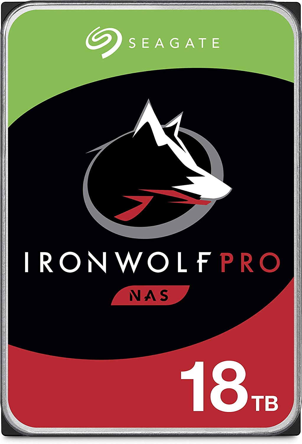 Seagate IronWolf Pro 18TB NAS Internal Hard Drive HDD – 3.5 Inch SATA 6Gb/s 7200 RPM 256MB Cache for RAID Network Attached Storage, Data Recovery Service – Frustration Free Packaging (ST18000NE000) 18TB HDD Pro Hard Drive