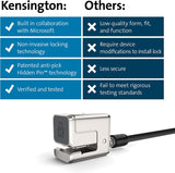 Kensington Keyed Cable Lock for Surface Pro &amp; Surface Go, Compatible with Surface Pro 8 &amp; Surface Go 3 (K68134WW)