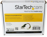 StarTech.com PCI Express to PCI Adapter Card - PCIe to PCI Converter Adapter with Low Profile / Half-Height Bracket (PEX1PCI1)