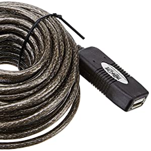 Tripp Lite USB 2.0 Hi-Speed Active Extension Repeater Cable (A M/F) 10 Meter (33-ft.) (U026-10M) 33 feet (10 meters)