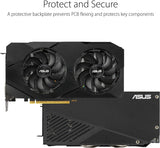 ASUS GeForce GTX 1660 Super Overclocked 6GB Dual-Fan Evo Edition VR Ready HDMI DisplayPort DVI Graphics Card (DUAL-GTX1660S-O6G-EVO) Graphic Card