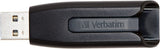 Verbatim 256GB Store 'n' Go V3 USB 3.0 Flash Drive - Gray