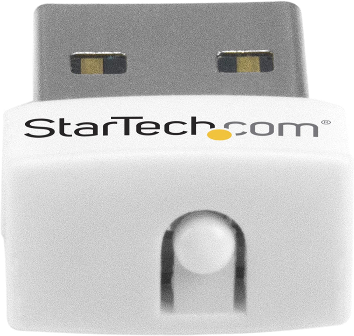 StarTech.com USB 150Mbps Mini Wireless N Network Adapter - 802.11n/g 1T1R USB WiFi Adapter - White USB Wireless Adapter - Wireless NIC (USB150WN1X1W)