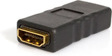 StarTech.com HDMI Coupler / Gender Changer - HDMI to HDMI F/F - Gender Changer Adapter Coupler (GCHDMIFF),Black