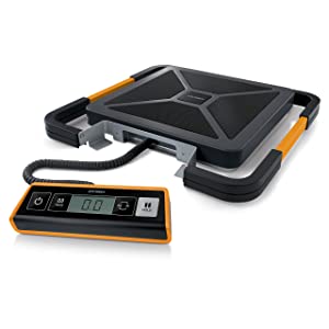 DYMO Digital Shipping Scale, 400-pound (1776113) &amp; Digital Postal Scale/Shipping Scale, 25-Pound (1772059)