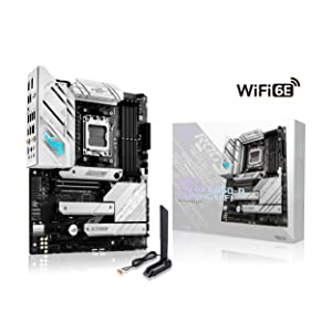 ASUS ROG Strix B760-A Gaming WiFi 6E ATX Motherboard for Intel 13th & 12th  Gen - White, PCIe 5.0, Aura Sync RGB