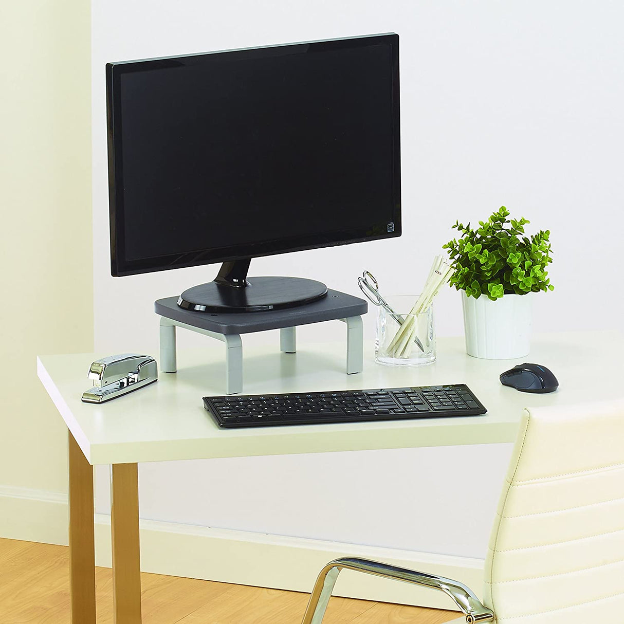 Kensington SmartFit Monitor Stand for up to 21” screens - Gray (K60087F)