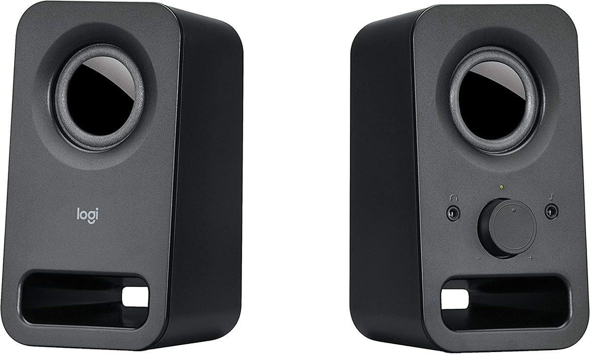 Logitech Multimedia Speakers Z150 with Stereo Sound for Multiple Devices, Black