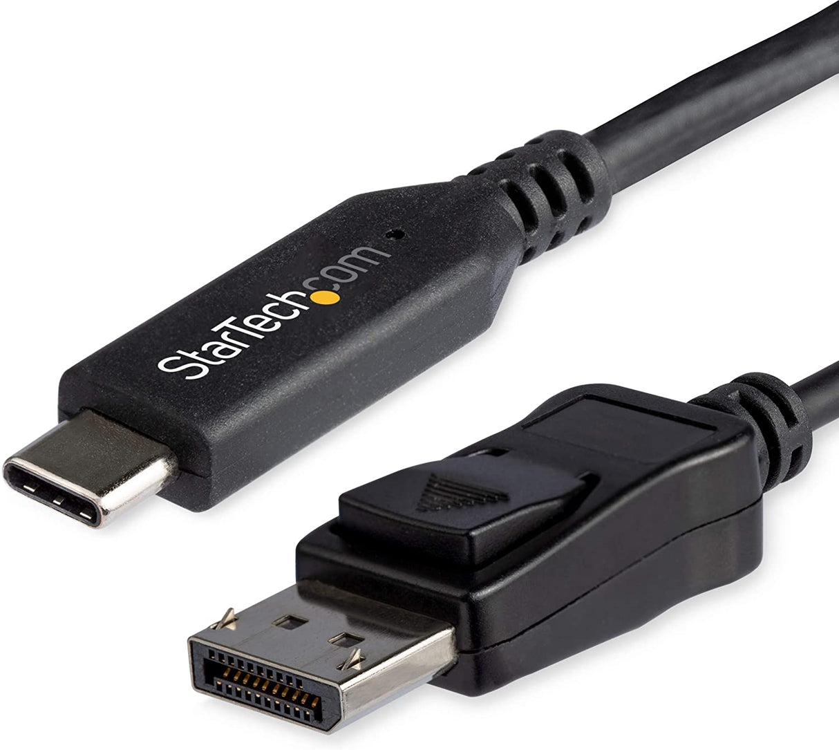 StarTech.com 3.3ft/1m USB C to DisplayPort 1.4 Cable - 8K/5K/4K USB Type-C to DP 1.4 Alt Mode Video Adapter Converter - HBR3/HDR/DSC - 8K 60Hz DP Monitor Cable - USB-C/Thunderbolt 3 (CDP2DP141MB) 3.3 feet