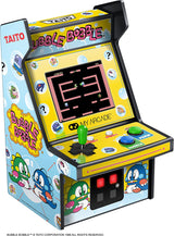 My Arcade Micro Player Mini Arcade Machine: Bubble Bobble Video Game, Fully Playable, 6.75 Inch Collectible, Color Display, Speaker, Volume Buttons, Headphone Jack, Battery or Micro USB Powered