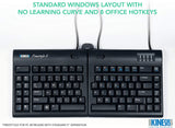 Kinesis Freestyle2 Ergonomic Keyboard for PC (20" Extended Separation) 20 Inch Separation
