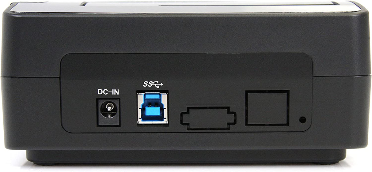 StarTech.com Single Bay USB 3.0 to SATA Hard Drive Docking Station, USB 3.0 (5 Gbps) Hard Drive Dock, External 2.5/3.5" SATA I/II/III HDD/SSD Docking Station, Top-Loading Hard Drive Bay (SATDOCKU3S) 1 Bay USB 3.0