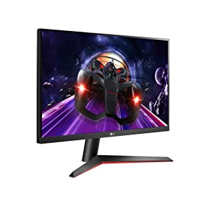 LG 24MP60G-B 24" Full HD (1920 x 1080) IPS Monitor with AMD FreeSync and 1ms MBR Response Time, and 3-Side Virtually Borderless Design - Black 24 Inches