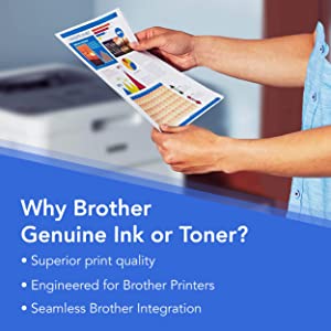 Brother Genuine Standard Yield 3 Pack Color -Ink -Cartridges, LC513PKS, Includes 1 -Cartridge Each of Cyan, Magenta &amp; Yellow, Page Yield Up To 400 Pages/ -Cartridge, Amazon Dash Replenishment -Cartridge, LC51
