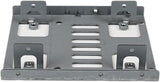 StarTech.com 2.5" to 3.5" SATA Hard Drive Mounting Bracket Kit - Dual SATA SSDs/HDDs Mounting Bracket for Mounting Bay (BRACKET25X2) Steel 1x3.5" Bay 2x2.5" Drive (SATA)