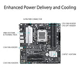 ASUS Prime B650M-A-CSM Micro-ATX Commercial Motherboard, DDR5, PCIe 5.0 M.2 Support