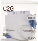 C2g/ cables to go C2G USB Adapter, USB to DB9 Adapter Cable, Blue, 1.5 Feet (0.45 Meters), Cables to Go 26886 USB to DB9 Male Adapter