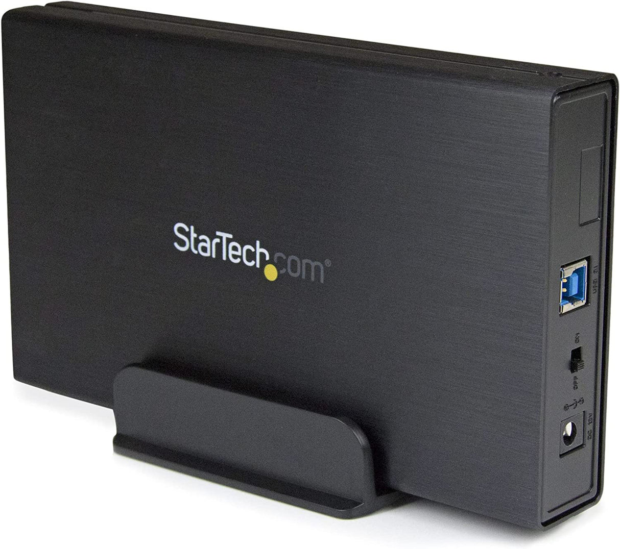 StarTech.com USB 3.1 Gen 2 External Hard Drive Enclosure for 3.5” SATA Drives - Fan-less UASP Enhanced Single Drive Enclosure (S351BU313) Black USB 3.1