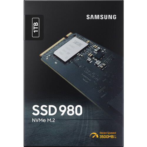 Samsung 1TB 980 PCIe 3.0 x4 M.2 Internal SSD MZ-V8V1T0B/AM