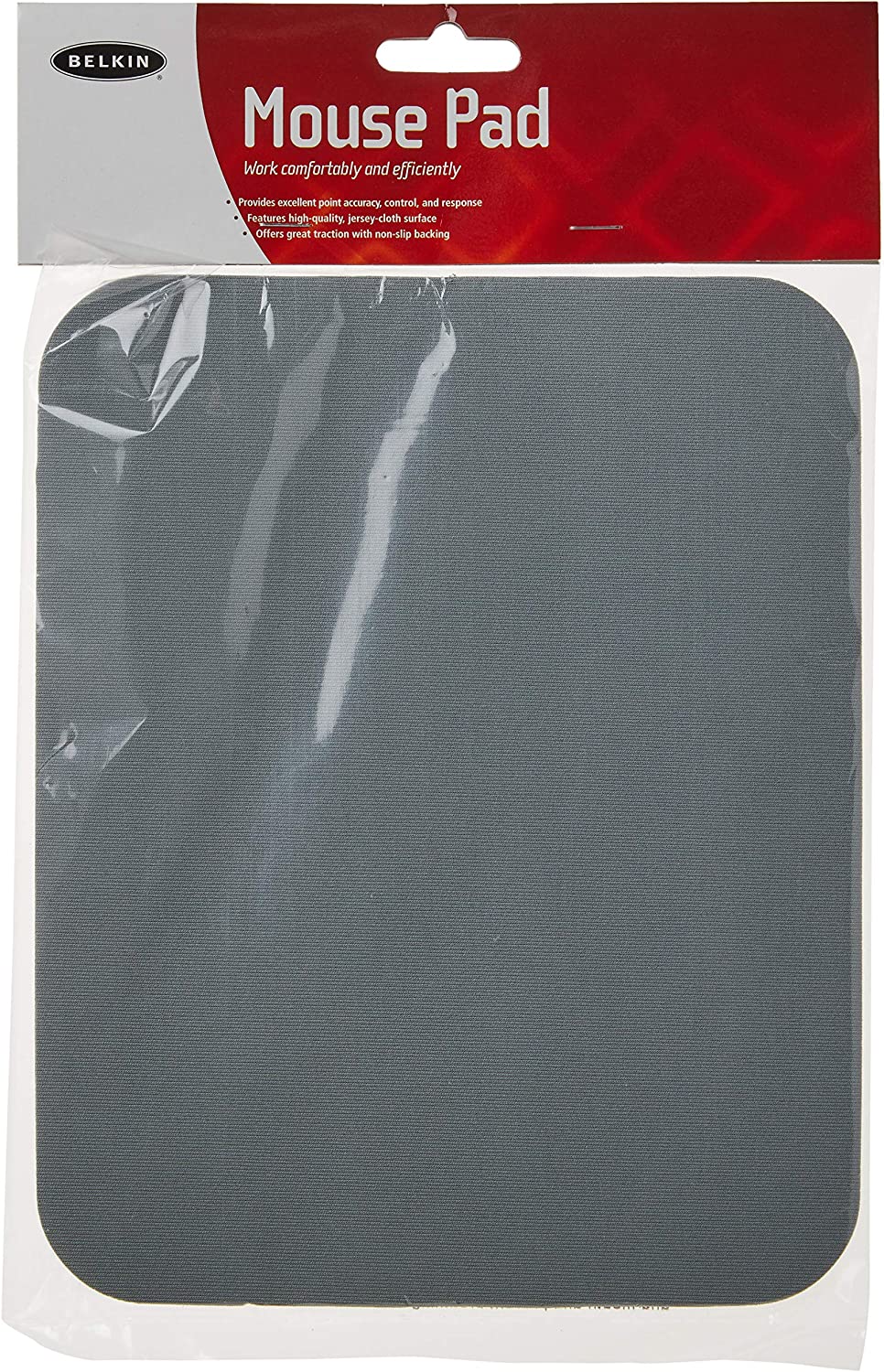 Belkin F8E081-GRY Standard Mouse Pad (Gray) GRAY 7.9'' x 9.8''