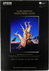 Epson Ultra Premium Photo Paper LUSTER (13x19 Inches, 50 Sheets) (S041407),White