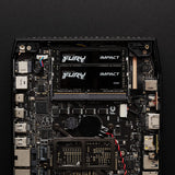 Kingston FURY Laptop Memory DDR4 2666MHz 8GB Kingston FURY Impact CL15 1.2V SODIMM KF426S15IBK2/16 Kit of 2 2666MHz 16 GB