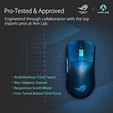 ASUS ROG Harpe Ace Aim Lab Edition Gaming Mouse, 54 g Ultra-Lightwieght, Connectivity (2.4GHz RF, Bluetooth, Wired), 36K DPI Sensor, 5 Programmable Buttons, ROG SpeedNova, Esports &amp; FPS Gaming, Black