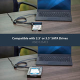 StarTech.com USB to SATA Adapter Cable - 2.5in and 3.5in Drives - USB 3.1 - 10Gbps - External Hard Drive Cable - Hard Drive Adapter Cable (USB312SAT3) USB 3.1 | 2.5" &amp; 3.5" Cable