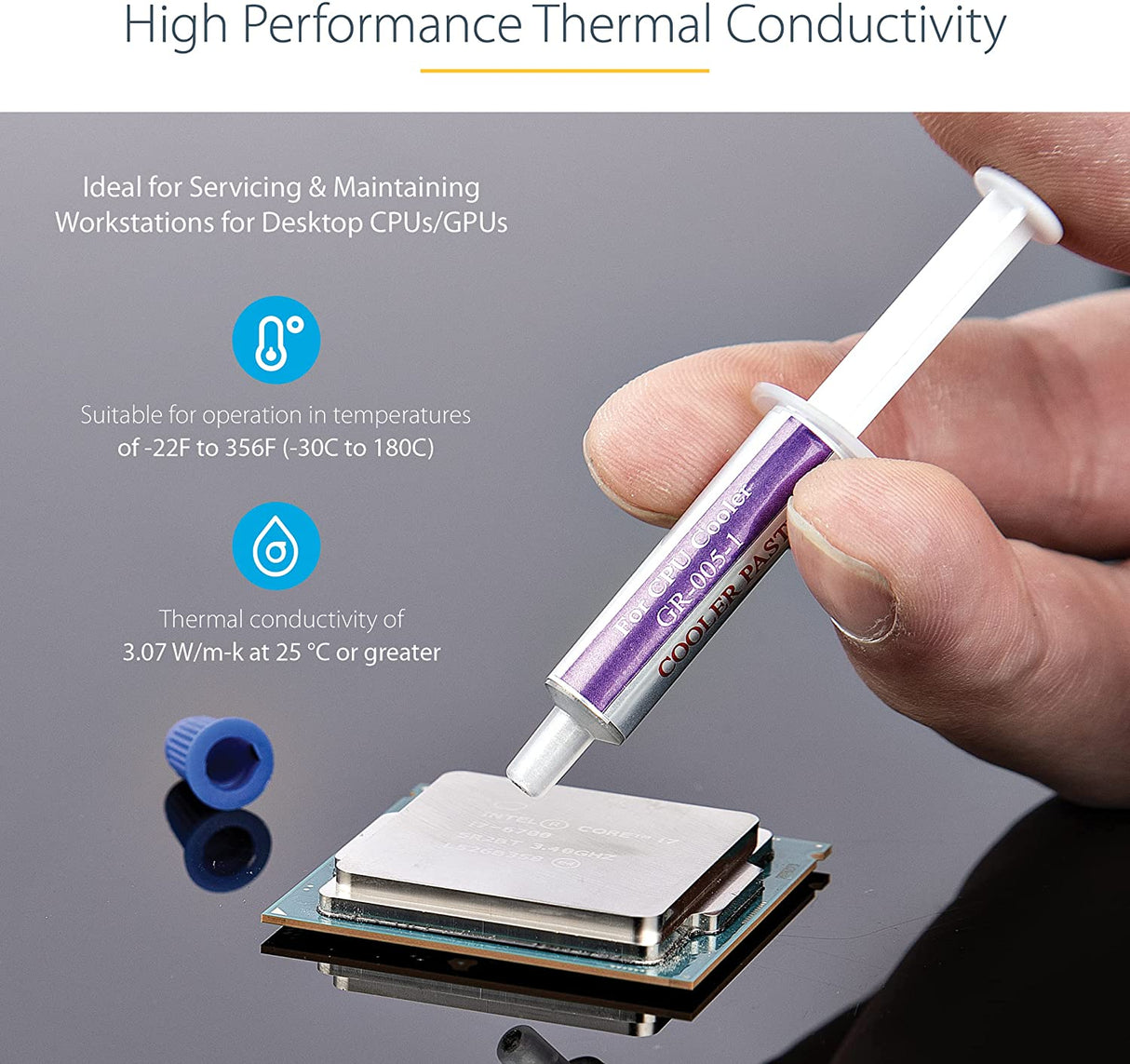 Product  StarTech.com Thermal Paste, High Performance Thermal