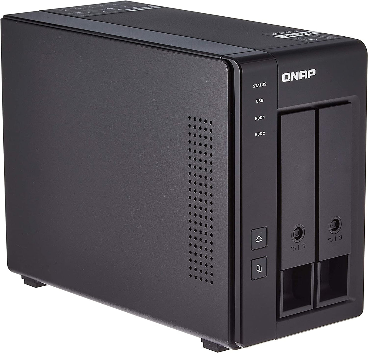 QNAP TR-002 2 Bay USB Type-C Direct Attached Storage (DAS) with Hardware RAID (Diskless) (TR-002-US) 2-bay DAS