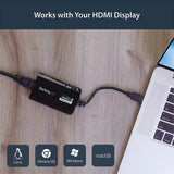 StarTech.com USB 3.0 to HDMI Adapter - DisplayLink Certified - 1080p (1920x1200) - USB Type-A to HDMI Display Adapter Converter for Monitor - External Video &amp; Graphics Card - Windows/Mac (USB32HDPRO)