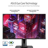 ASUS VG278QR 27” Gaming Monitor 165Hz Full HD (1920 x 1080) 0.5ms G-SYNC Eye Care DisplayPort HDMI DVI, Black 27" FHD 0.5ms 165Hz G-SYNC Height Adjustable