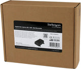 StarTech.com 1 Port Gigabit Midspan - PoE+ Injector - 802.3at and 802.3af - Wall-Mountable Power over Ethernet Injector Adapter (POEINJ1G) , Black Standard