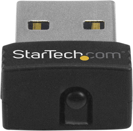 StarTech.com USB 150Mbps Mini Wireless N Network Adapter - 802.11n/g 1T1R Wi-Fi Adapter (USB150WN1X1)