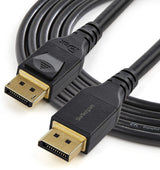 Startech.com 4m VESA Certified DisplayPort 1.4 Cable - 8K60Hz HBR3 HDR - 13ft Super UHD DisplayPort to DisplayPort Monitor Cord - Ultra HD 4K 120Hz DP 1.4 Slim Video Cable M/M DP Connector (DP14MM4M) 12 ft / 4 m