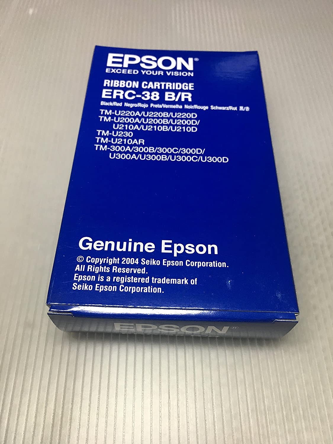 Epson EPSERC38BR Color -Cartridge, Black/Red