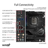 ASUS ROG Maximus Z790 Hero (WiFi 6E) LGA 1700(Intel®13th&amp;12th Gen) ATX Gaming Motherboard(PCIe 5.0,DDR5,20+1power Stages,2.5Gb LAN, Bluetooth V5.2,2X Thunderbolt 4 Ports,5xM.2, Thunderbolt™ 4/USB4)