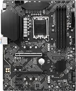 MSI PRO Z690-P DDR4 ProSeries Motherboard (ATX, 12th Gen Intel Core, LGA 1700 Socket, DDR4, PCIe 4, CFX, M.2 Slots, Wi-Fi 6E)