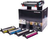 Lexmark C540X74G Black &amp; Color Imaging Kit