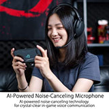ASUS ROG Strix Go 2.4 Wireless Gaming Headset with USB-C 2.4 GHz Adapter | Ai Powered Noise-Cancelling Microphone | Over-ear Headphones for PC, Mac, Nintendo Switch, and PS5/4 Strix Go 2.4 (Wireless) Headphones