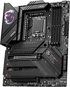 MSI MPG Z790 Carbon WiFi Gaming Motherboard (Supports 12th/13th Gen Intel  Processors, LGA 1700, DDR5, PCIe 5.0, M.2, 2.5Gbps LAN, USB 3.2 Gen2, Wi-Fi 