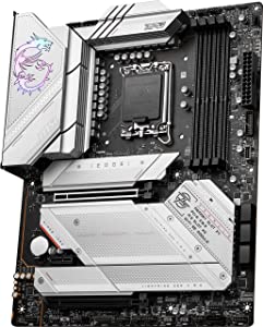 MSI MPG Z790 Edge WiFi DDR4 Gaming Motherboard (Supports 12th/13th Gen Intel Processors, LGA 1700, DDR4, PCIe 5.0, M.2, 2.5Gbps LAN, USB 3.2 Gen2, Wi-Fi 6E, ATX)