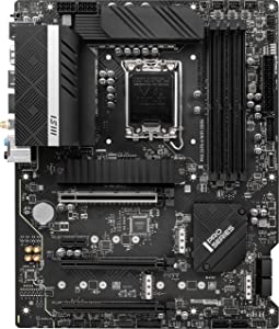 MSI PRO Z690-A WiFi DDR4 ProSeries Motherboard (ATX, 12th Gen Intel Core, LGA 1700 Socket, DDR4, PCIe 4, CFX, M.2 Slots, Wi-Fi 6E)